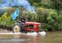 Over 180 tractors entered and completed a route of around 50 miles. Photo Kenny Wharton