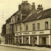 The Co-op stores in Commercial Street, Norton, in the 1950s
