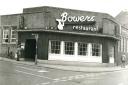 Bower's Restaurant at the corner of Finkle Street and Newbiggin 1979