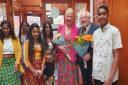 The Lord Mayor and Mayoress of York during the Sri Lankan new year celebrations at Strensall and Townthorpe Village Hall