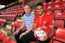 York City signing Vadaine Oliver, pictured with boss Russ Wilcox