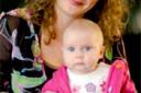Jennifer Kay with her daughter Aurelia-Denys