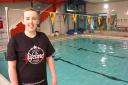Emma Hopkinson, who is doing a sponsored swim for Louby’s Lifeline