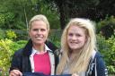 Olivia Major is supported by her mum Jackie on her bid to raised £4,000 for her Camps International trip to Borneo