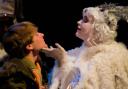 Katie Hayes as the Snow Queen and Graeme Dalling as Kai