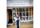 Cressida Burton will visit Pickering Book Tree