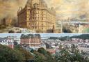 A stunning painting of Scarborough’s iconic Grand Hotel has gone on display in the foyer of the town’s Art Gallery – and Scarborough Museums and Galleries is looking for help in identifying the artist
