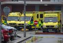 Ambulances outside York Hospital