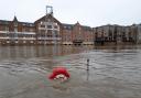 Flooding in York during Storm Jocelyn