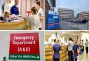 The accident and emergency department at York Hospital