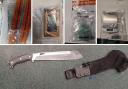 Drugs, weapons and cash were seized by police after a officers swooped on a home in Ripon