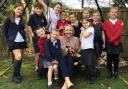 Copmanthorpe School in York has said a fond farewell to head teacher, Jenny Rogers