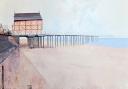 Robin Hood’s Bay artis Lynne Wixon’s painting of Saltburn Pier