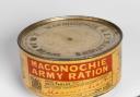 Tinned food eaten by soldiers during the First World War