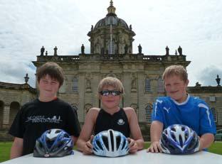 Three of Malton & Norton RUFC’s under-12 team decided to get in some early pre-season training on Saturday by competing in the Castle Howard Triathlon.

Pictured, from left, are Owen Hayhurst (second-row) Tom Pycock (fly-half) and Harry Butler (front-