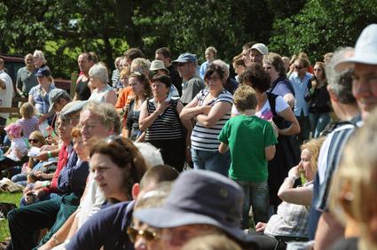 
Crowds at Rosedale Show.