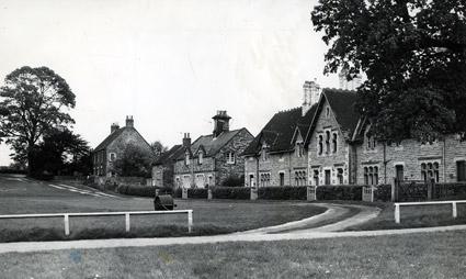 The village of Coneysthorpe in 1962.