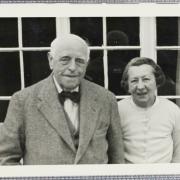 Left, Dr William Pickles and his wife Gertrude