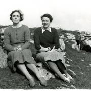 Ella Pontefract, left, and Marie Hartley, right
