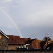 A rainbow over Malton by Nick Fletcher