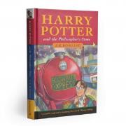 The Harry Potter book that fetched £80,000.  Picture from Tennants Auctioneers