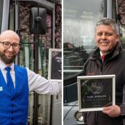 Mariusz Losinski and Karl Spencer have been recognised for their efforts to look after the community