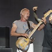 Sting at Open Air Theatre, Scarborough, June 25, 2023. Photos by Dave Lawrence