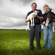 Goat farmers Angus and Kathleen Wielkopolski , who own the business