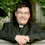 The Rev Tim Robinson at All Saints, Helmsley