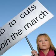 Coun Lindsay Burr issues a rallying call for protesters to join a march on Saturday against cuts at Malton Hospital’s Minor Injury Unit