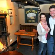 Katie and Jonathan Sharp in The Moors Inn