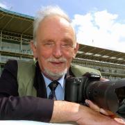 The award-winning horseracing photgrapher Alec Russell who passed away last week at his Norton home