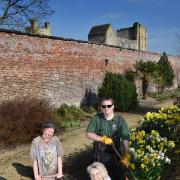 Helmsley Walled Garden staff Emma Bowker, June Tainsh and Stephen Barstow prepare for the wildlife weekend    Picture: Frank Dwyer