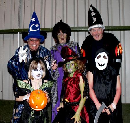 About 40 children from junior schools in Pickering, Thornton-le-Dale and Helmsley took part in a Hallowe'en party staged by Pickering Rotary Club.