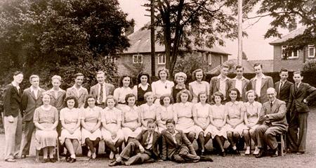 Malton Grammar School class of 1947.