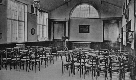 A classroom at Malton Grammar School.