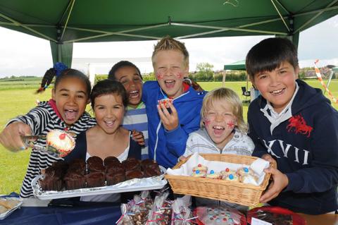 Swinton village fete is enjoyed by Isobel matique, Erin Chan, Joseph Matique, Josh Lee, Lysanderjones and Ethan Chan.