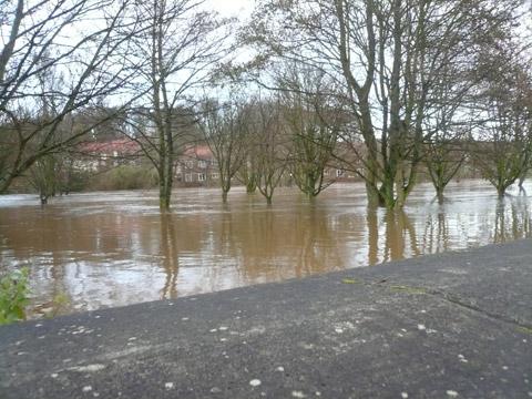 Flooding in Norton