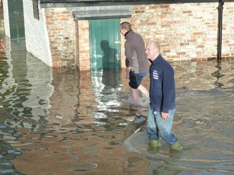 Flooded River Derwent by Nick Fletcher