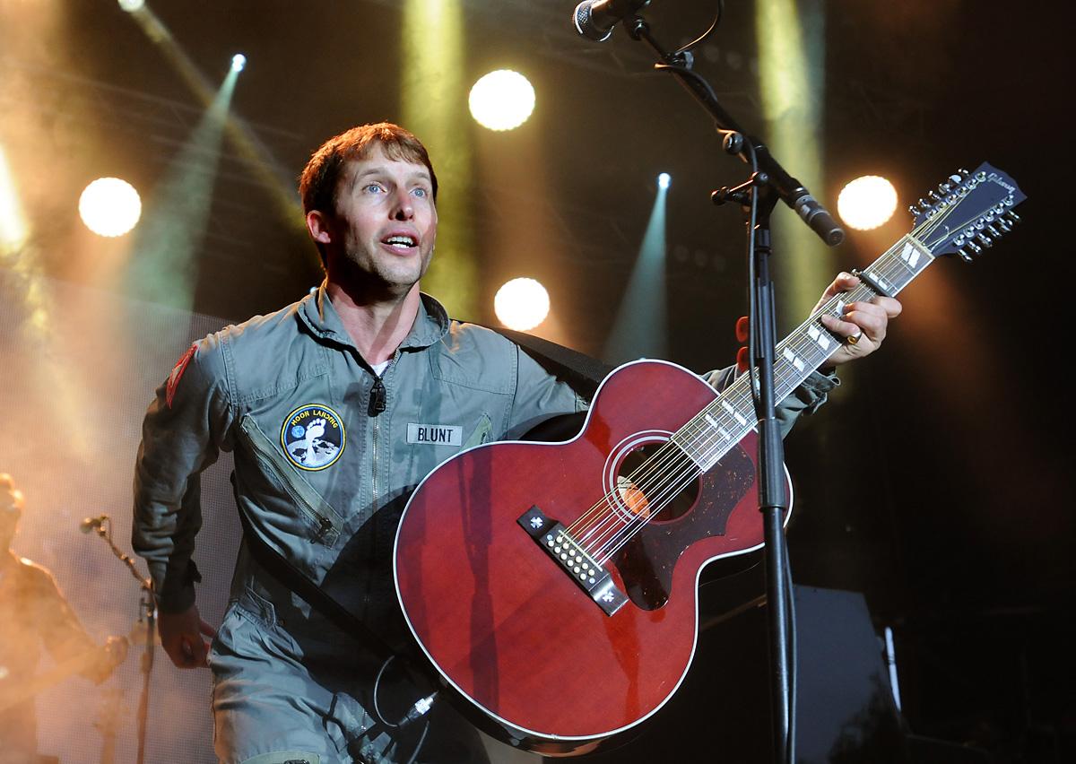 James Blunt kicks of the 2014 Dalby Forest gigs.