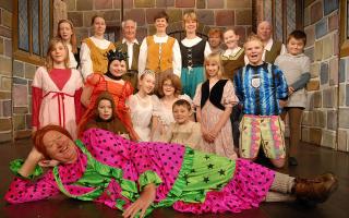 2007 the cast of Bairns in Dalby Forest by the Pickering Musical Society in the Kirk Theatre in Pickering