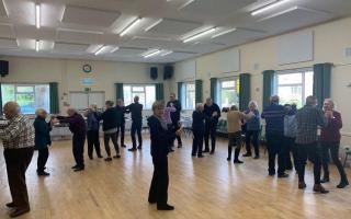 One of Angela's Dancing with Parkinson classes