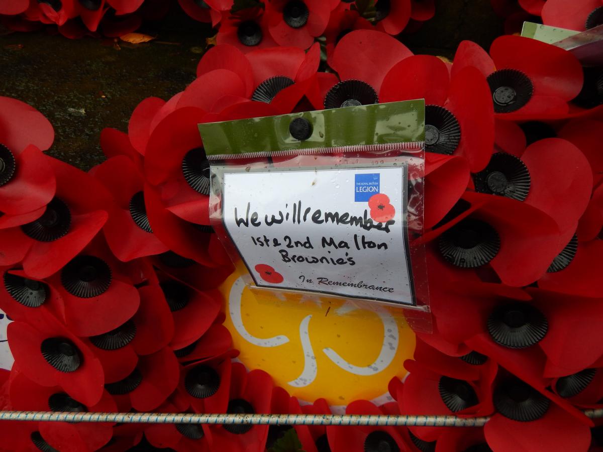 Remembrance Sunday in Malton  Picture: Nick Fletcher