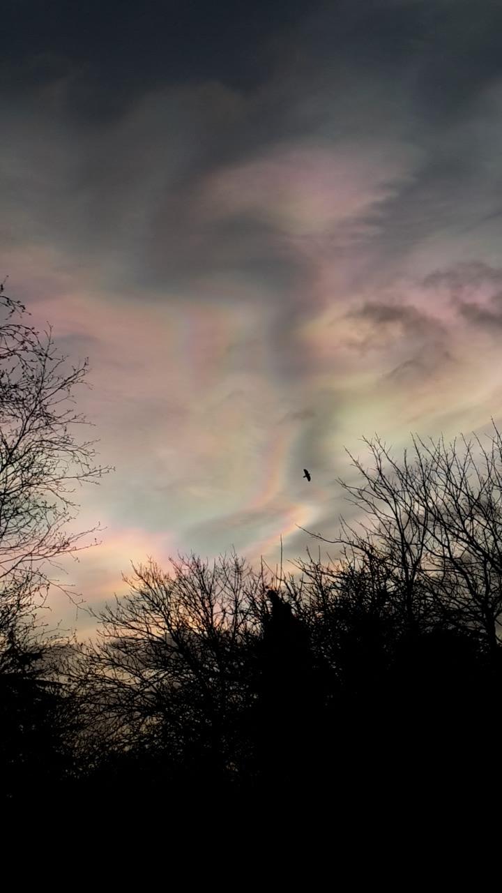Vicky Burgess took these pics of clouds above Old Malton