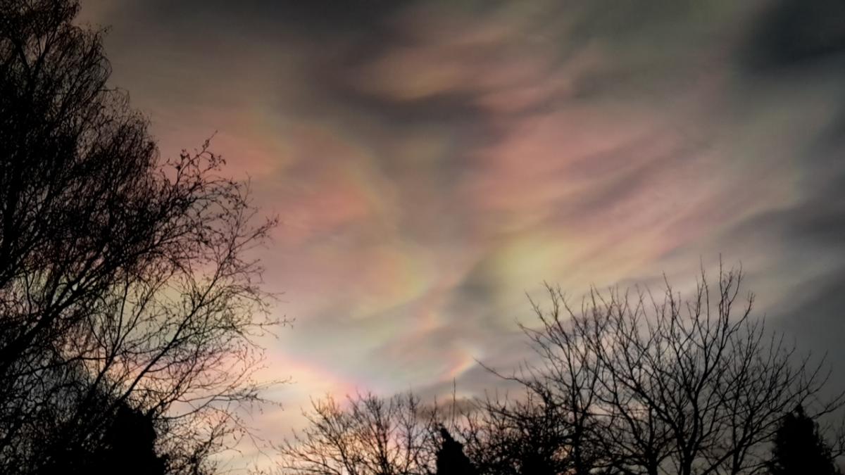Vicky Burgess took these pics of clouds above Old Malton