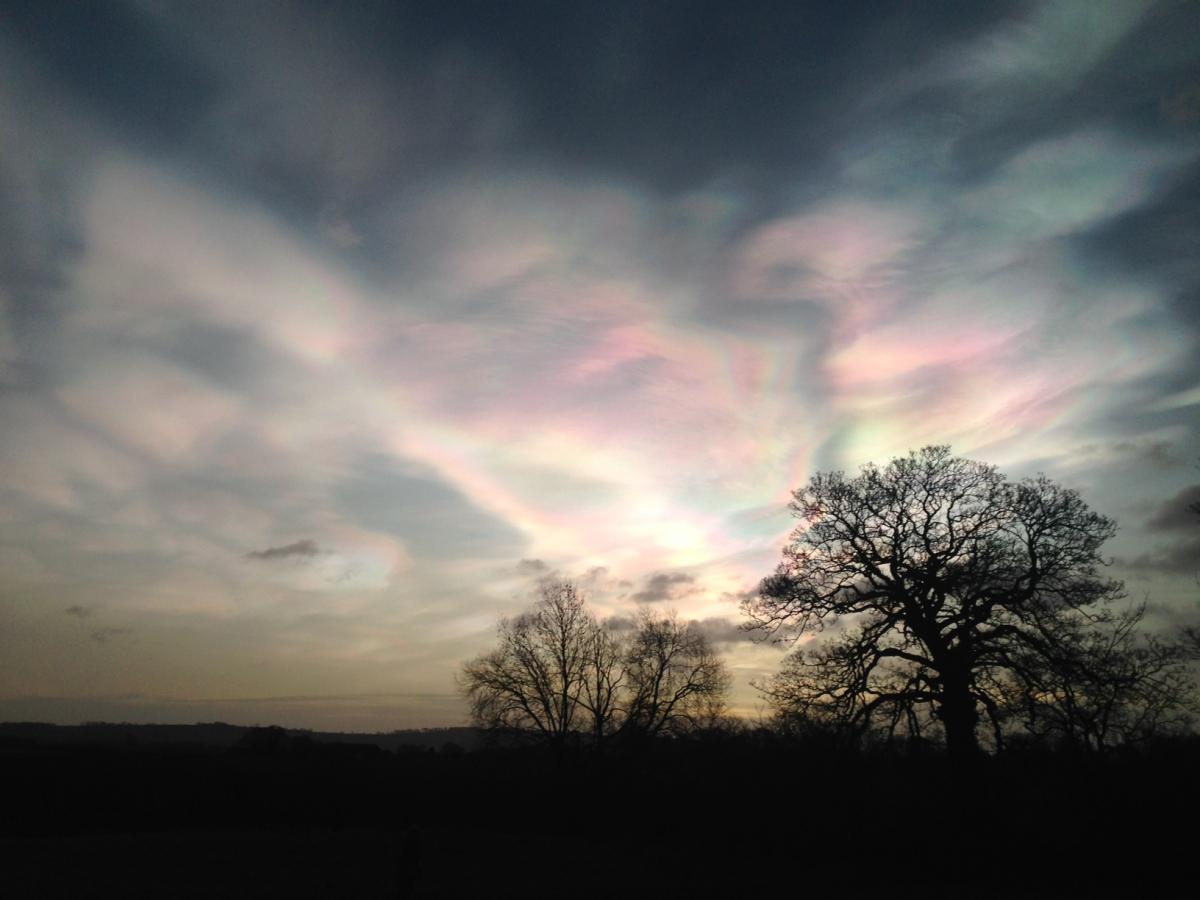 Vicky Taylor took these pictures of clouds above Old Malton