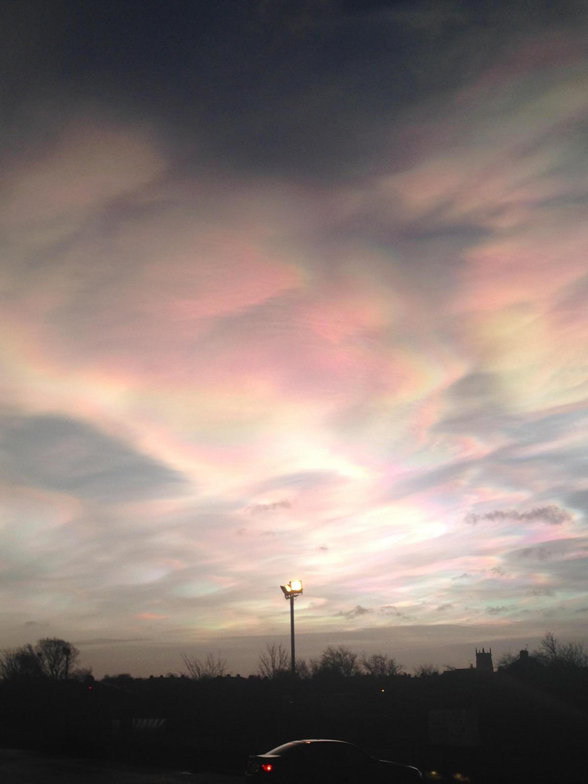 Josie Mead's picture of clouds over Malton