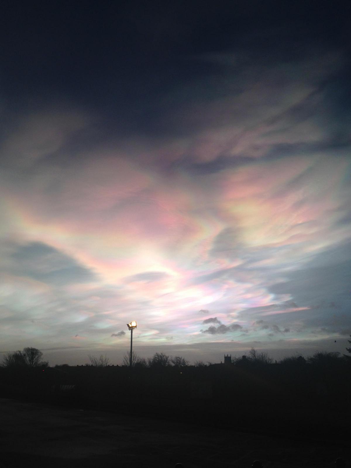 Josie Mead's picture of clouds over Malton
