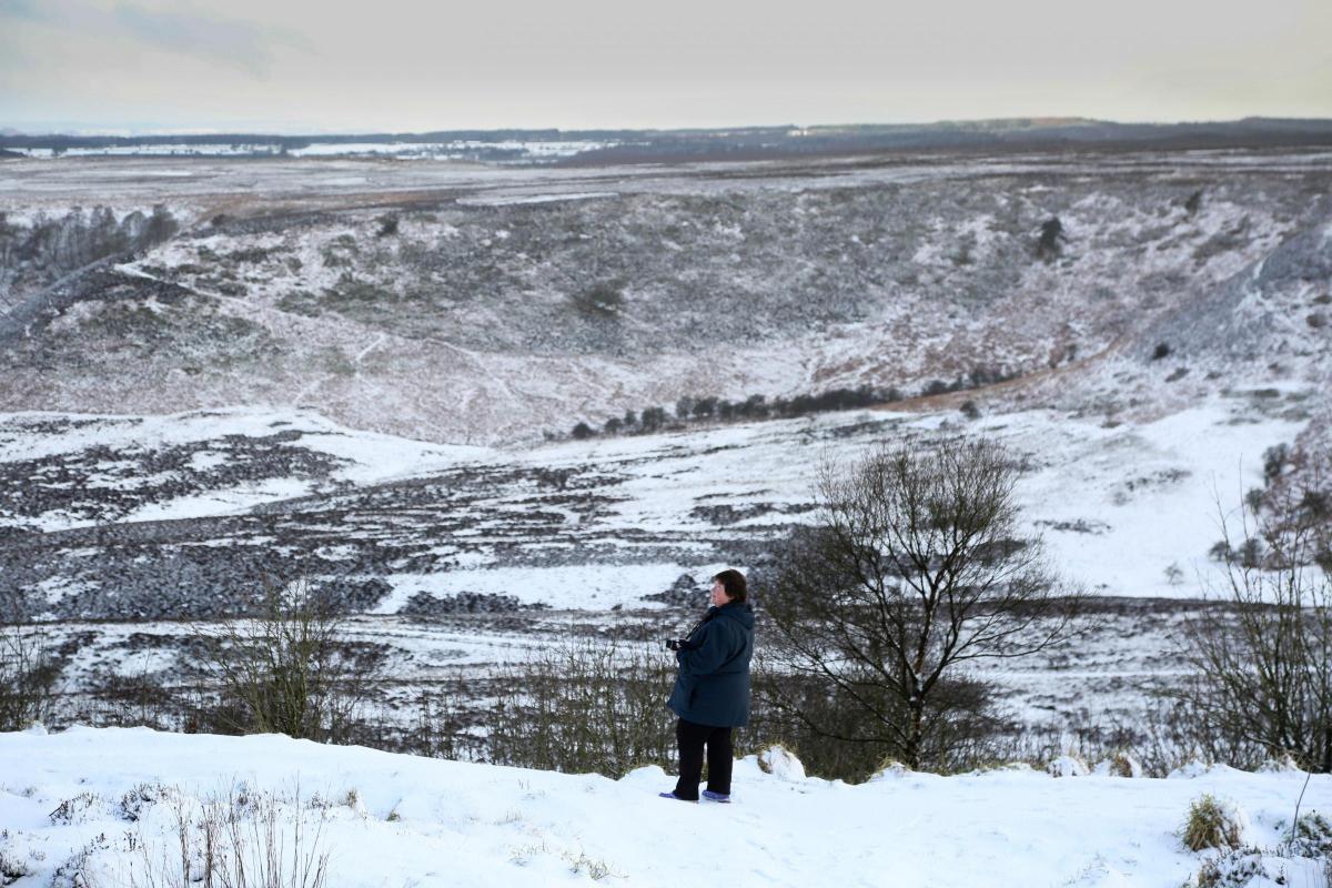 Snow in Whitby Picture: Ross Parry Pix