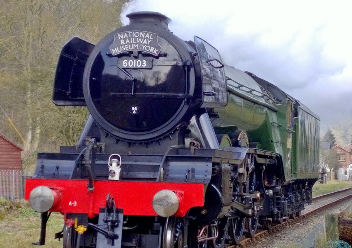 Flying Scotsman in Pickering       Picture: Kate Neighbour